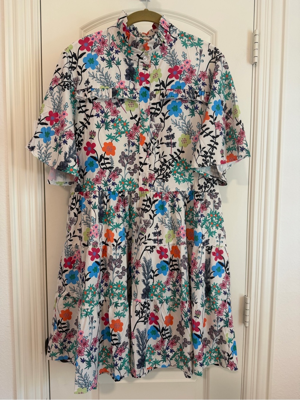 SundayUp Floral Print Dress M